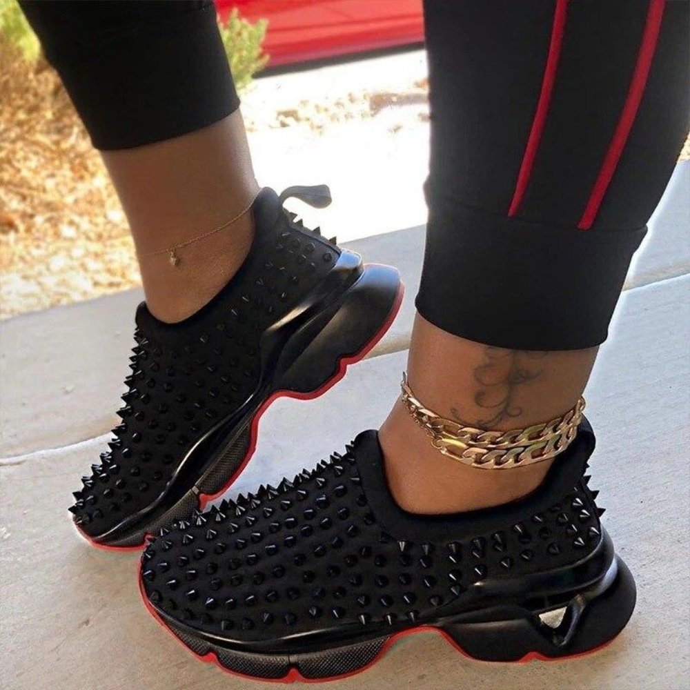 Not So Common But On Point Sneakers - Slip-On